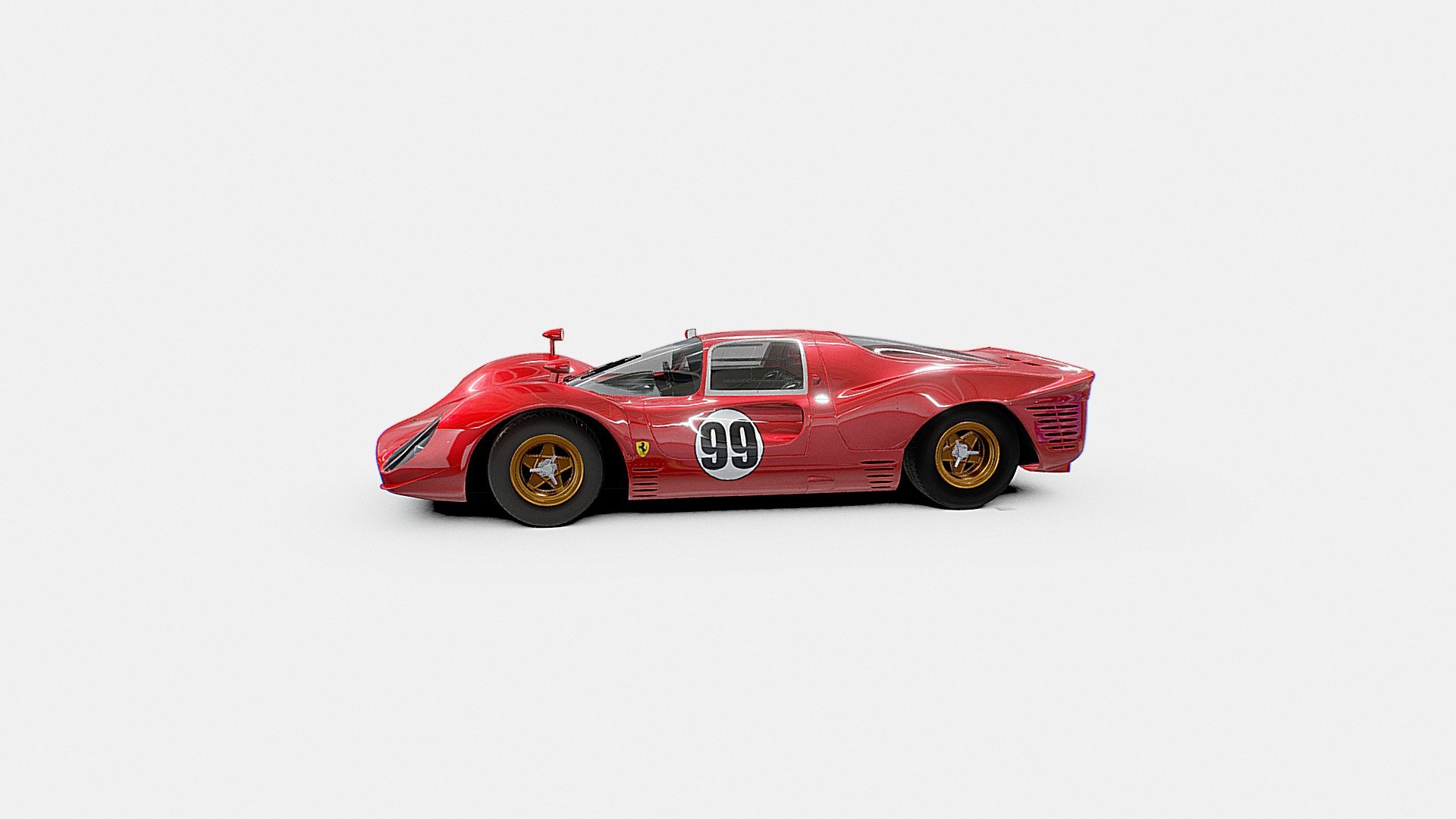 Ferrari 330 P4 1967 | www.vecarz.com — Sketchfab embed 3D viewer