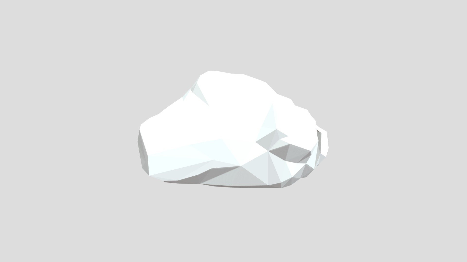Cloud1 lowpoly
