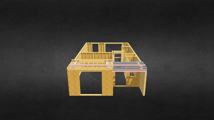 CALA BILSON BALCONY STEEL ONLY 3D Model
