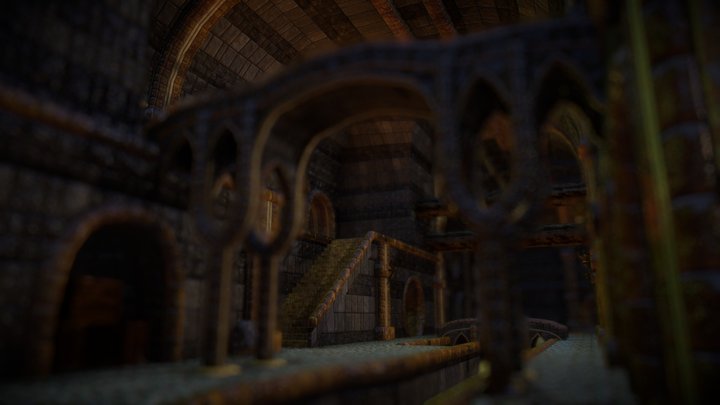 Dungeon 3D Model