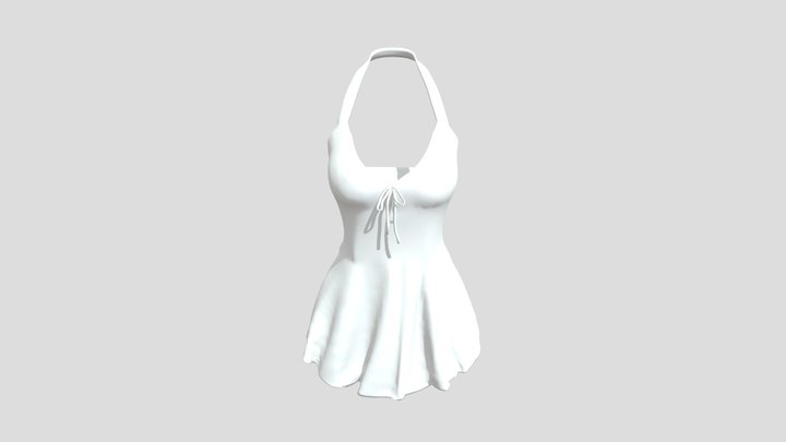 Blythe_dress_3ds_low 3D Model