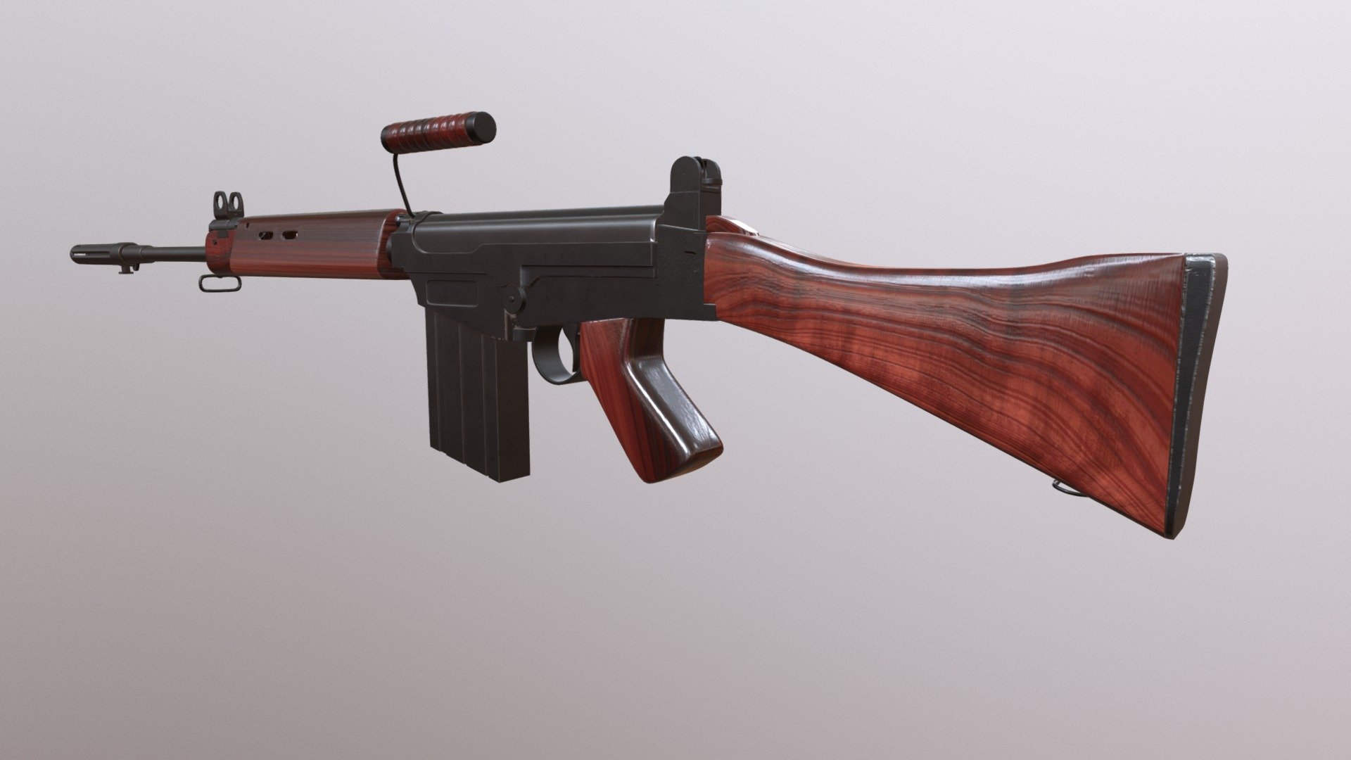 L1A1 SLR 3D Model By Shadowhiteanimators 12c3140 Sketchfab