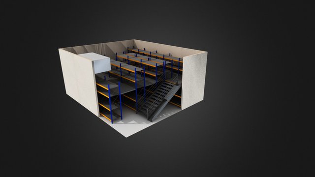 FBZ - MEZANINO 3D Model