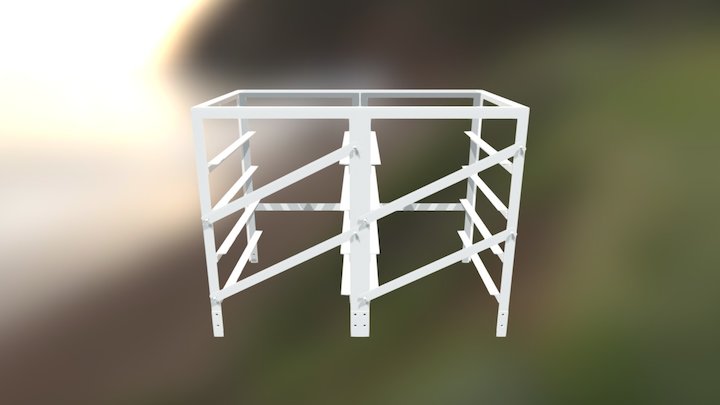 conveyor legs 3D Model