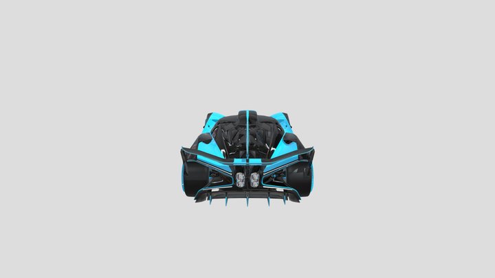 Bugatti Bolide 3D Model