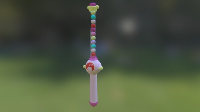 Magic wand 3D Model