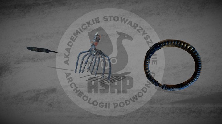 Zapinka, oścień oraz sztylet - Lubanowo 2025 3D Model