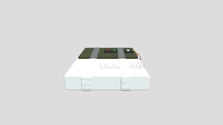 C4 Explosive 3D Model