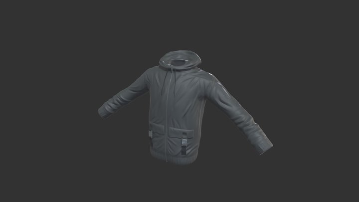 Game Res Technical Jacket 3D Model
