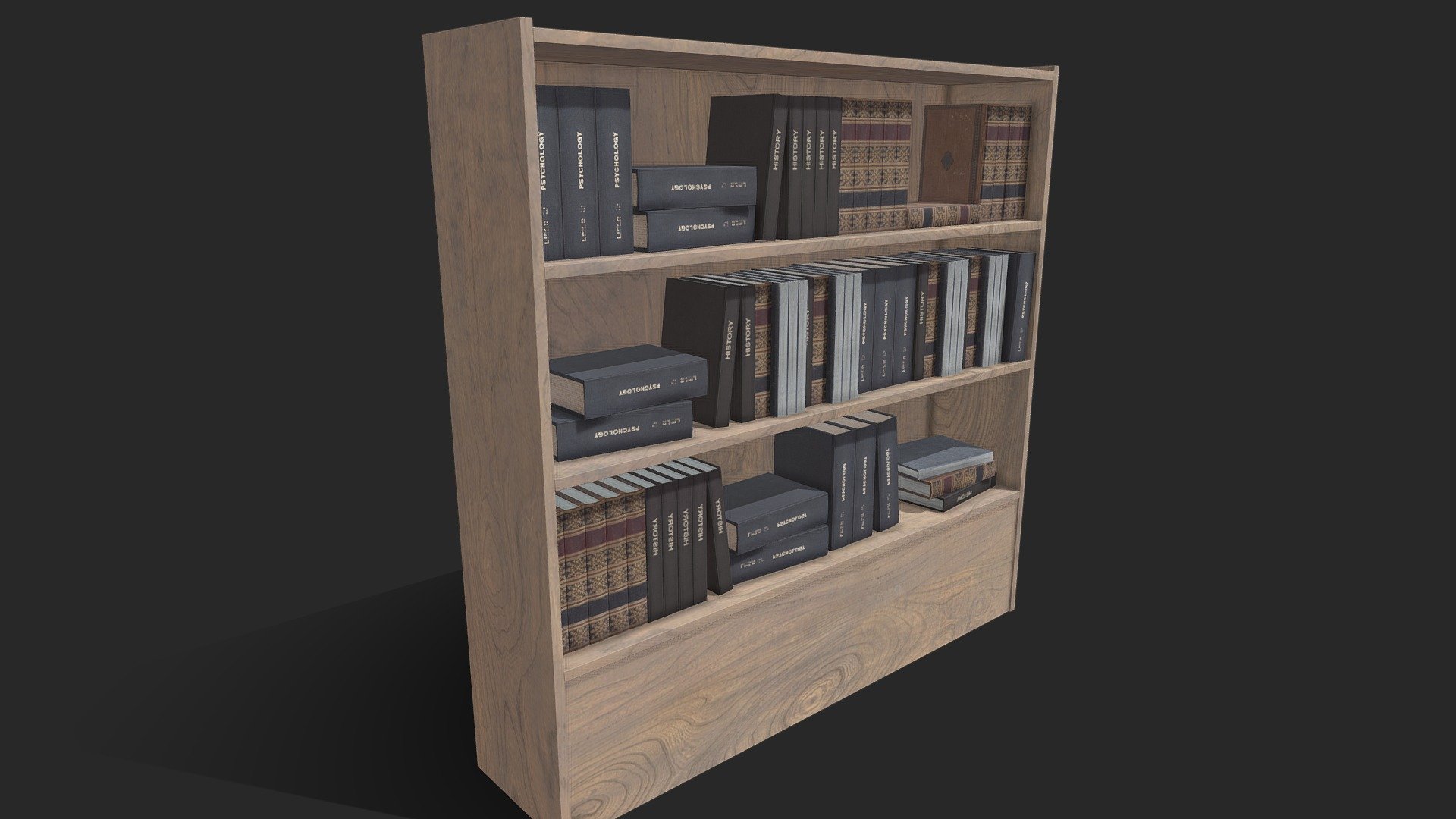 Book Shelf - Download Free 3D model by yankobe (@yankobe.do) [12c4798 ...