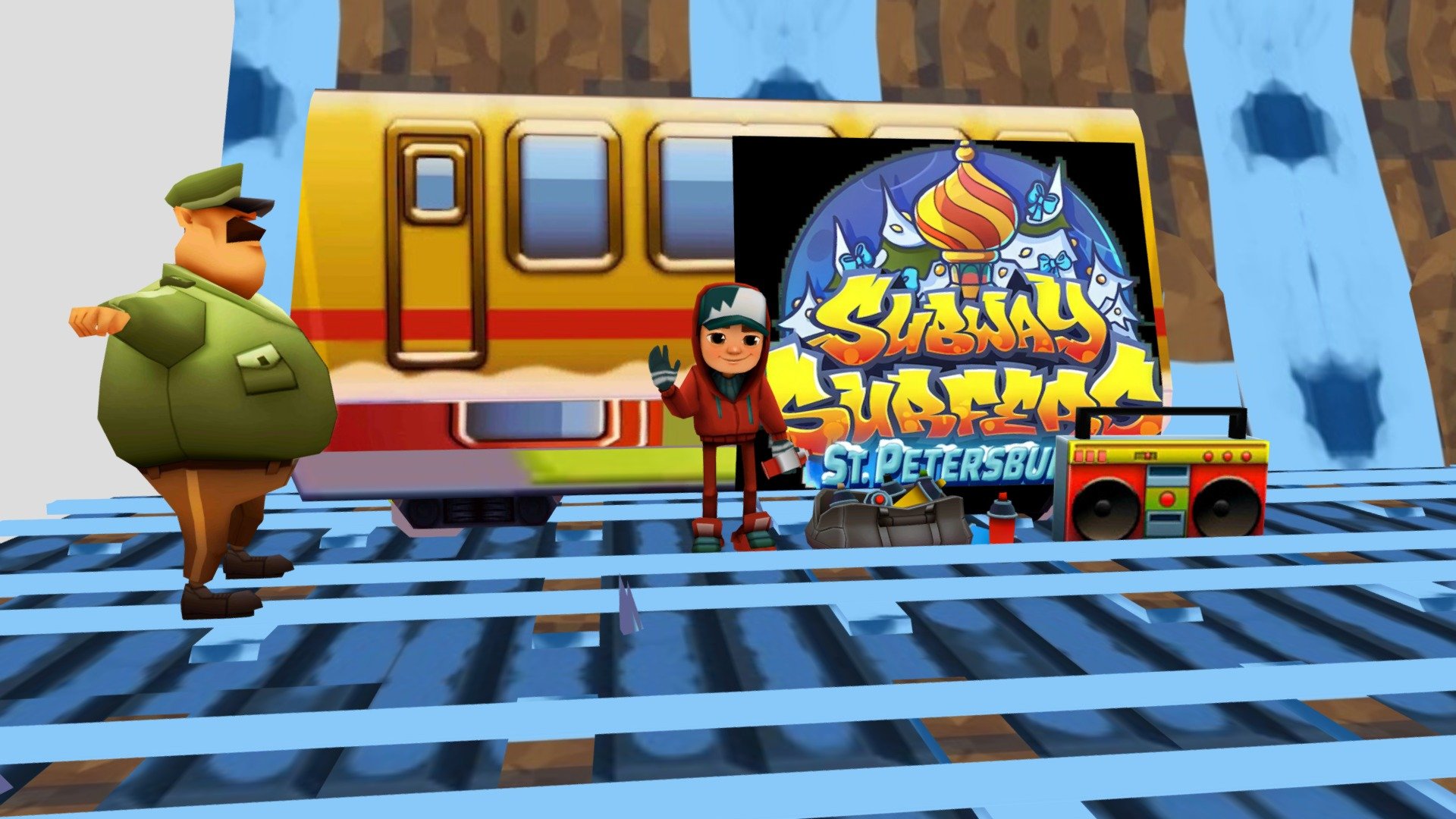 Subway surfers St. Petersburg Download Free 3D model by monica.paola