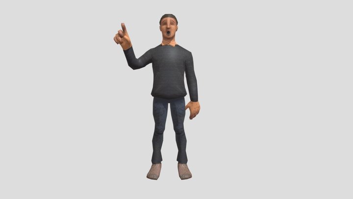 Roblox Principal of the Thing Model 3D Model