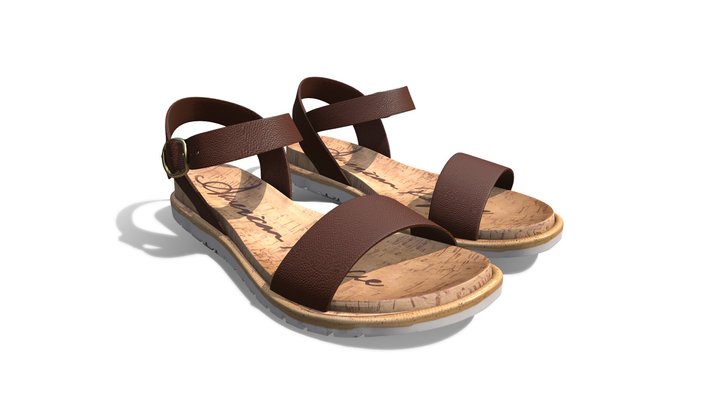 Sandals - 3D Shoe Model 3D Model