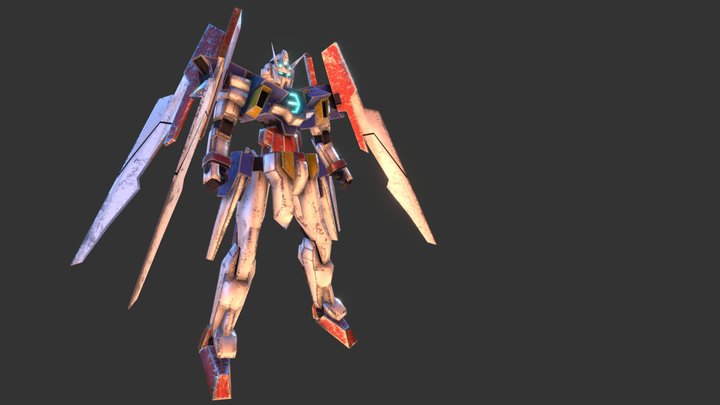Gundam Age 2 Normal 3D Model