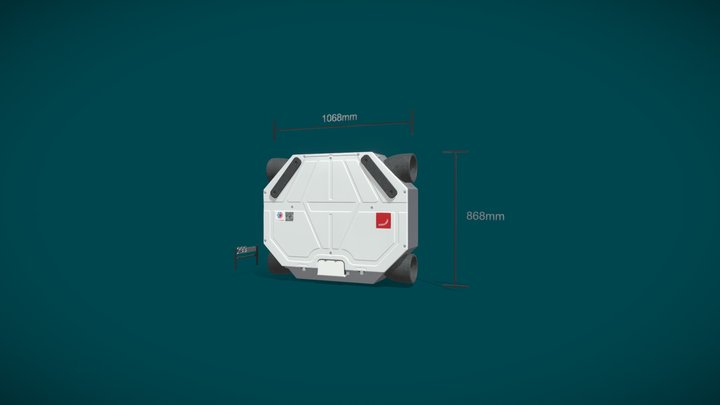 Zehnder ComfoAir Flex 3D Model