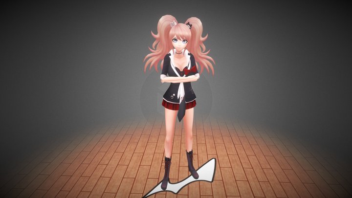 Junko Enoshima 3D model 3D Model