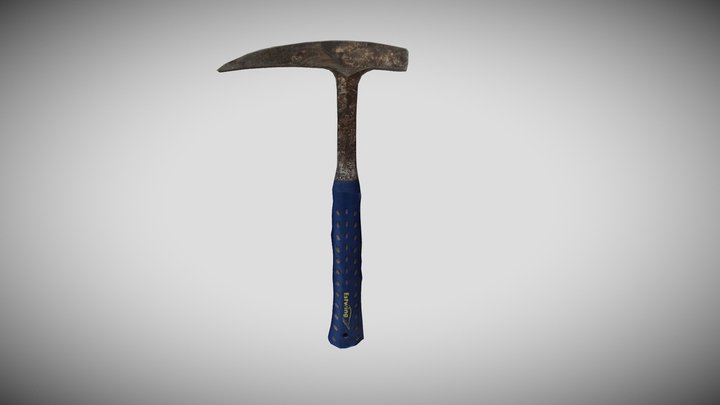 Estwing geology hammer 3D Model