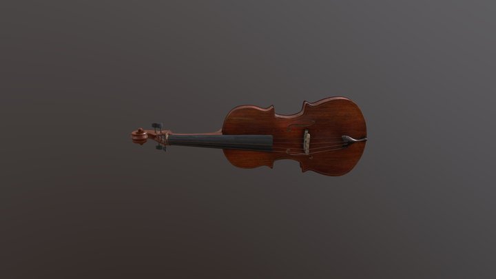 Violoncello - By Hugo Teixeira 3D Model