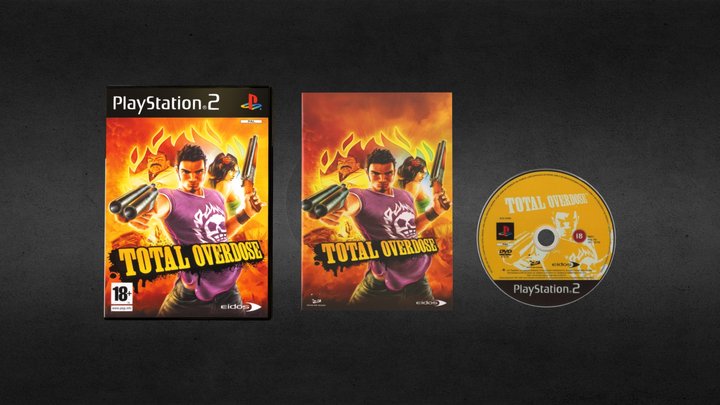 PS2 Total Overdose PAL 3D Model