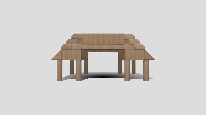 Unit Block Intermediate 3D Model