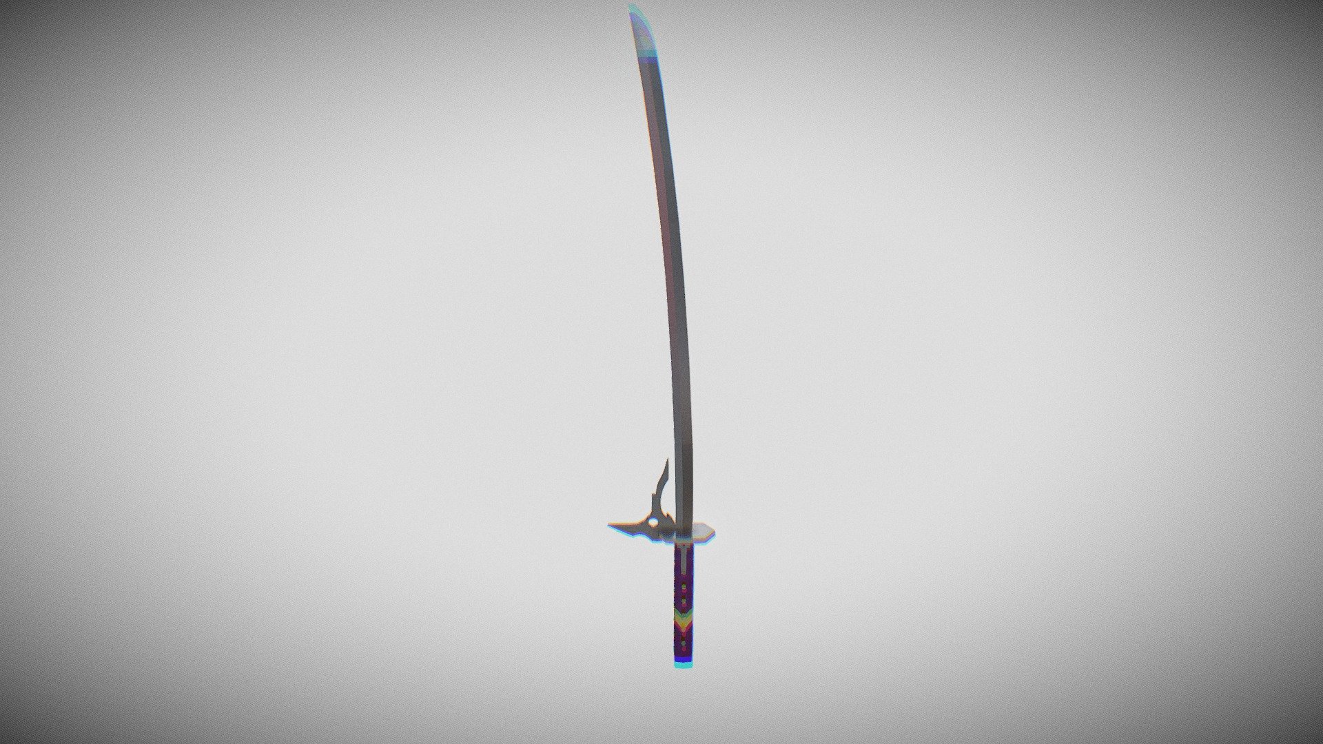 Rean's Tachi — Sketchfab embed 3D viewer