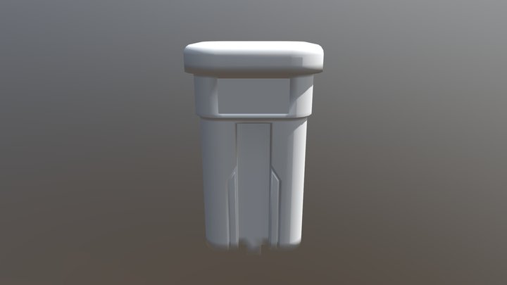 Trash Can 3D Model