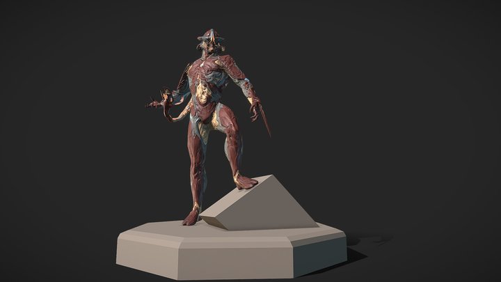 Ash Ichneumon 3D Model