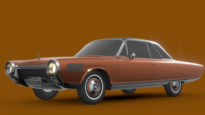 Chrysler Turbine Car 1964 3D Model