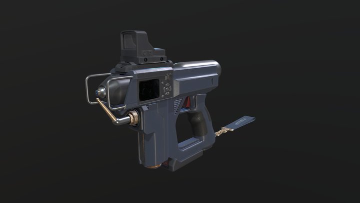 GAP Welding Gun 3D Model