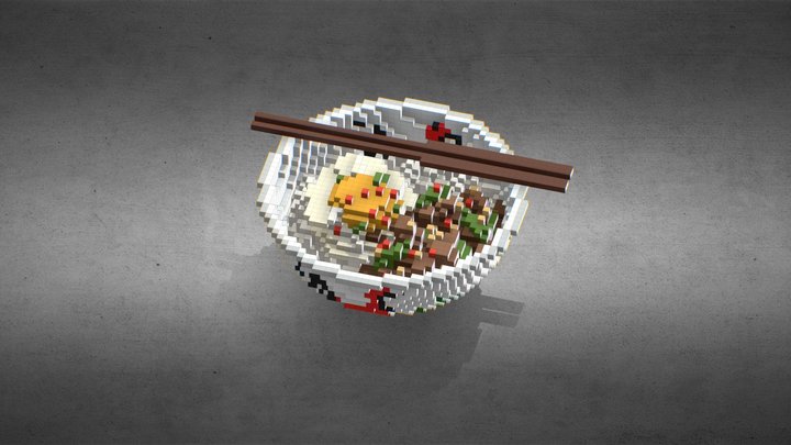 rice bowl 3D Model