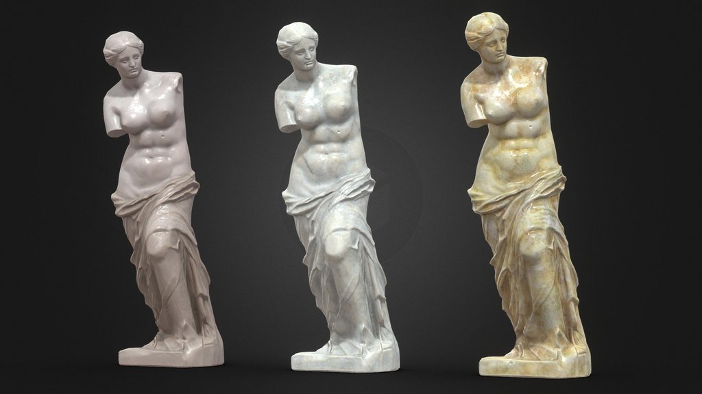 Marble Venus de Milo Statue