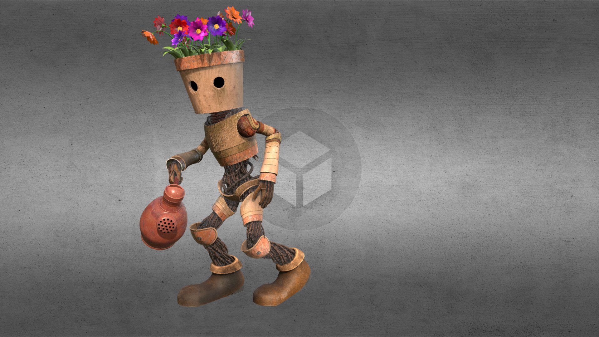 Garden Golem 3D model by reapermediasr [12cb354] Sketchfab
