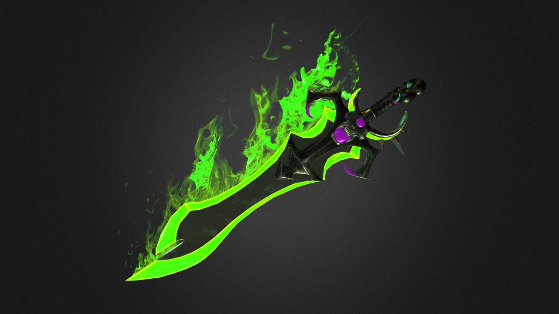 Flaming Poisoning Raging Sword Of Doom - TAZ