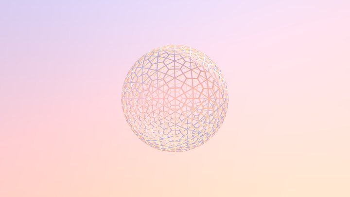 HexSphere 3D Model