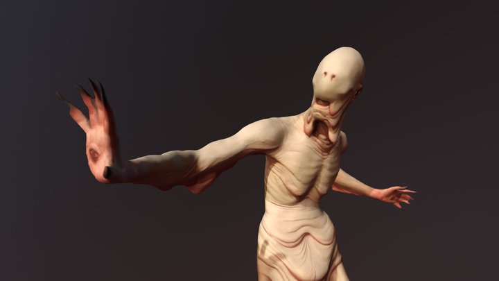 Pale Man - Minneapolis - May 2017 3D Model