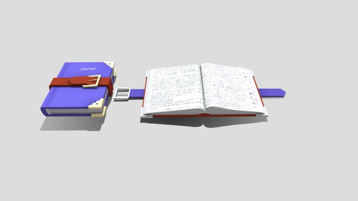 Books 3D Model