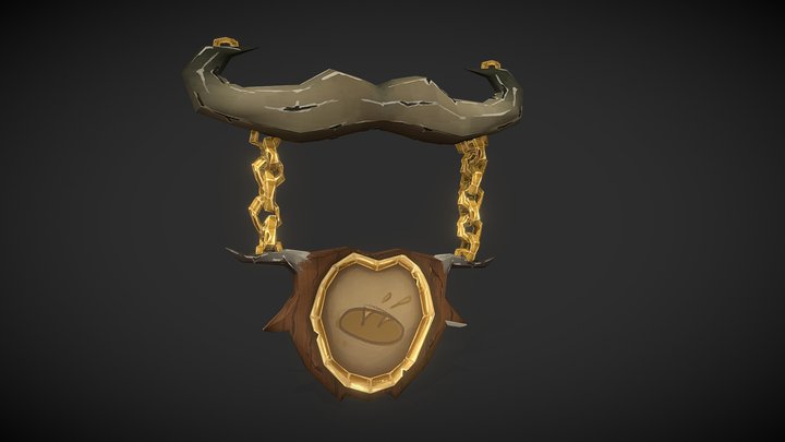 HearthSign Tauren Baker 3D Model