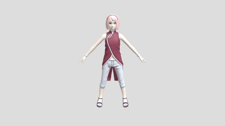 Sakura 3D Model