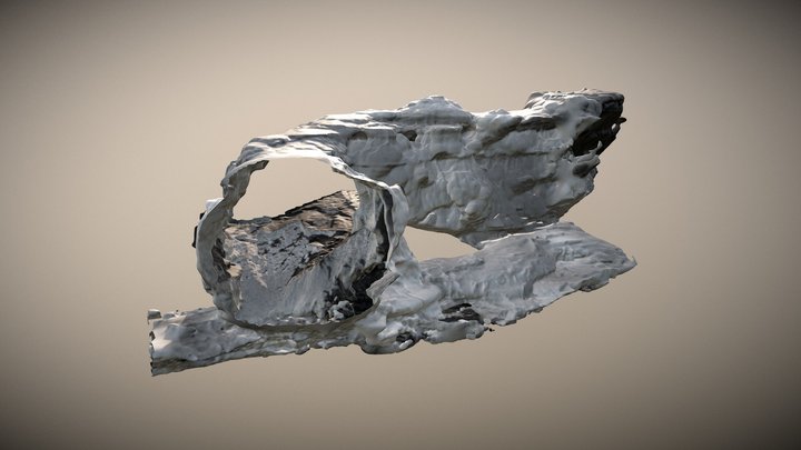Big Bat Cave - The River 3D Model
