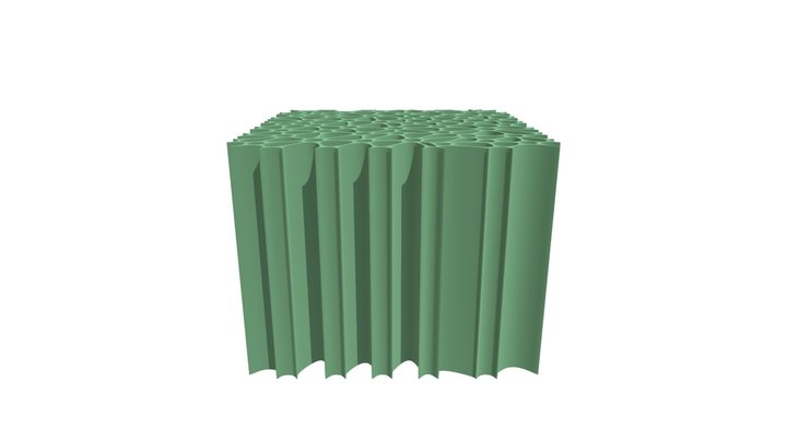 无规多孔材料 3D Model
