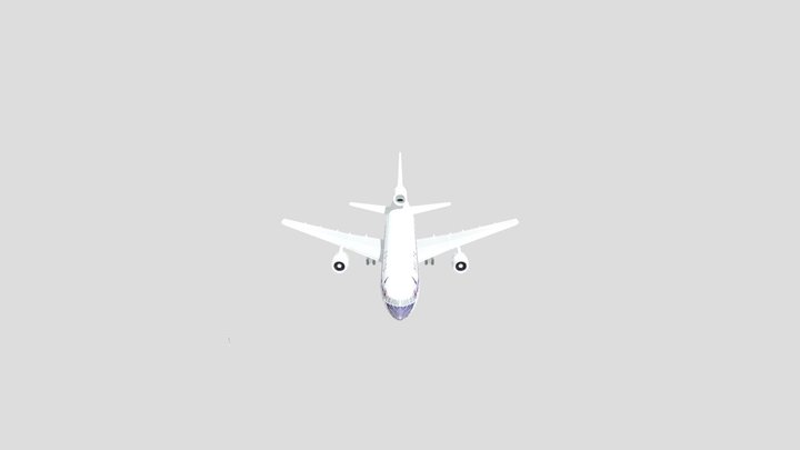 Delta+ Airlines+L-1011 3D Model