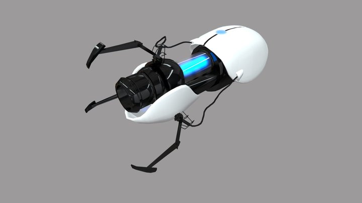 Portal Gun 3D Model