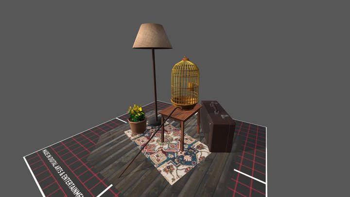 DAE 5 Finished props - Grandma's house 3D Model