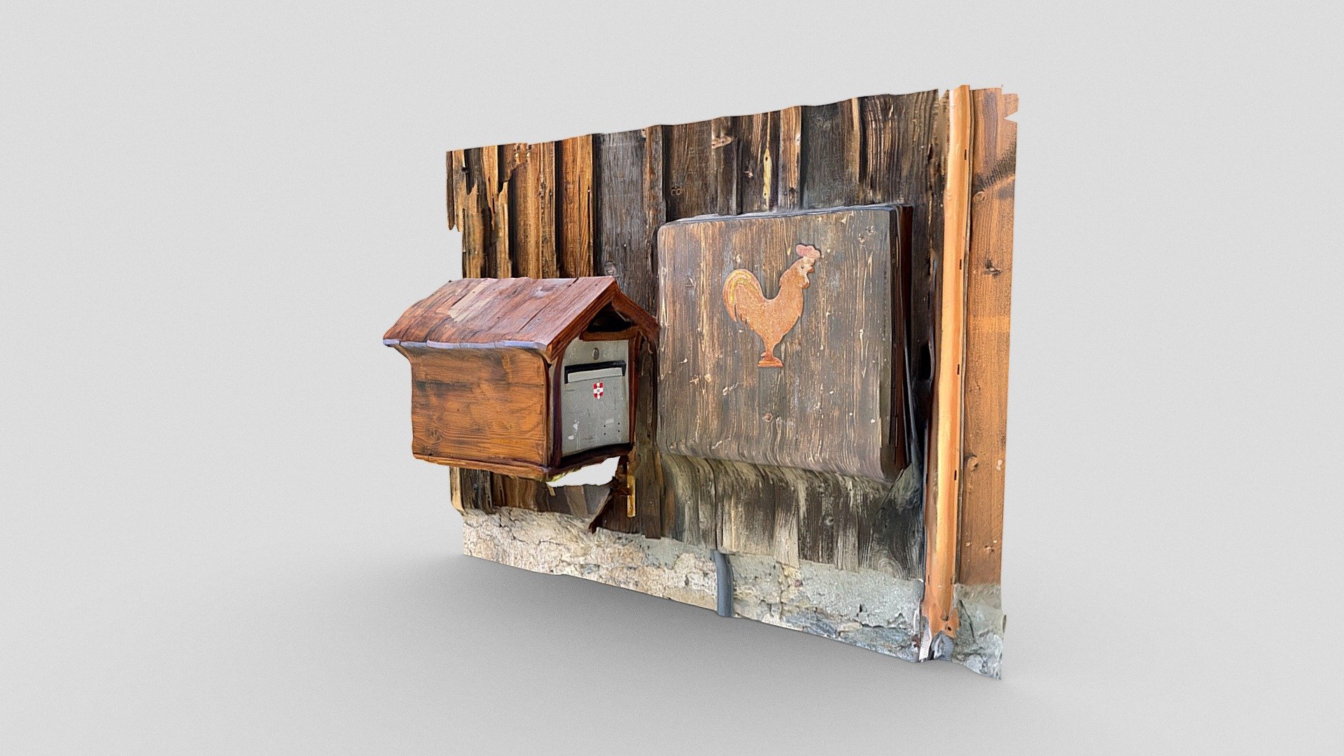 Rooster mailbox