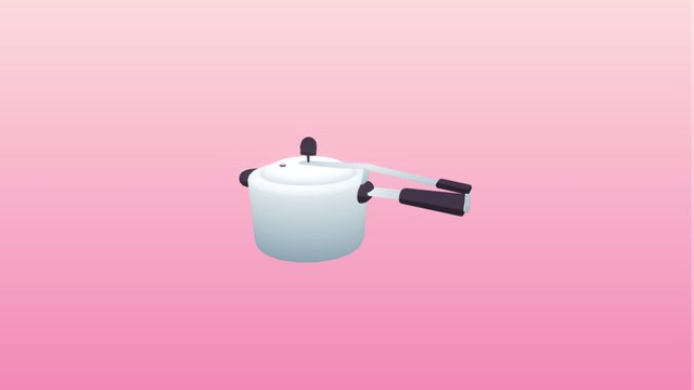 Panela de Pressão (Animation) 3D Model