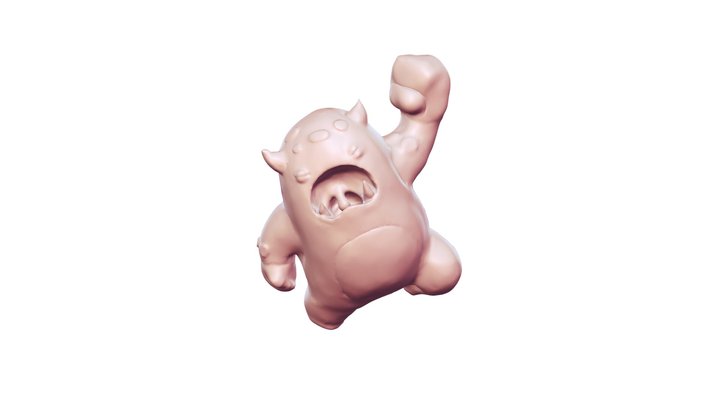 Melvin Sculpt 3D Model