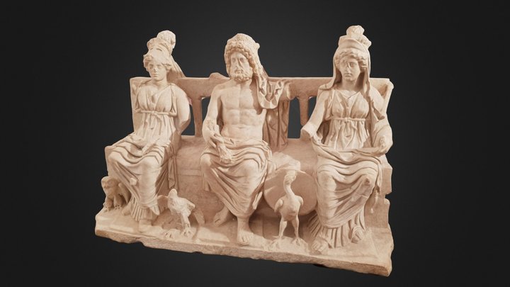 Triade Capitolina dell'Inviolata 3D Model