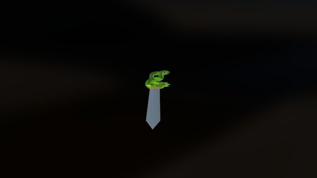 Seven Deadly Sins Sword 3D Model