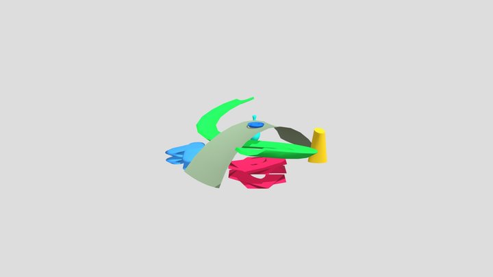 Marble Madness 3D Model