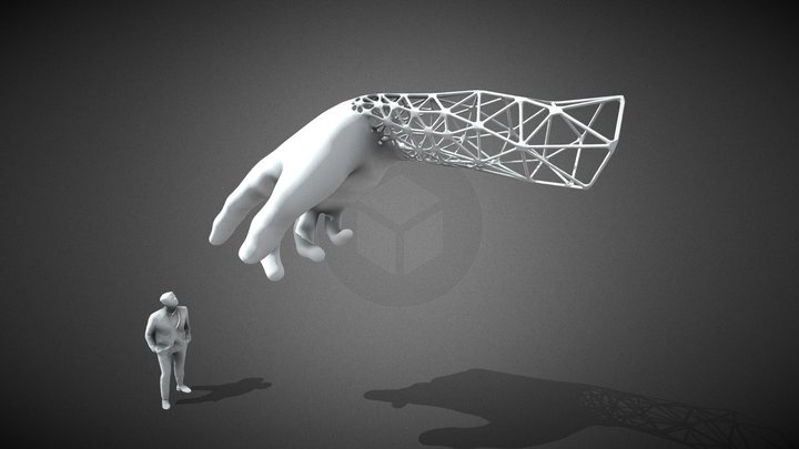 The Colossus Hand 3D Model